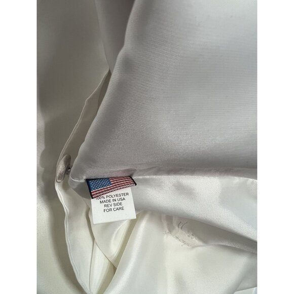 Brandon Michael Vintage 5 Button Satin Suit Vest in Champagne - Picture 3 of 3